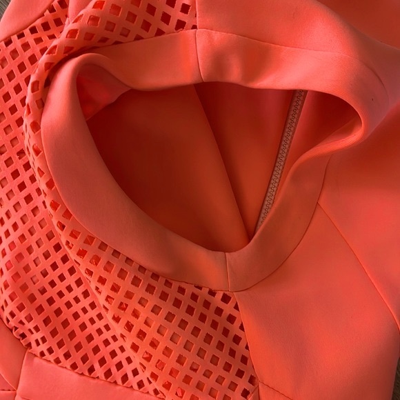 *DONATED**Spenser Jeremy- Bright Orange Scuba Dress! **FINAL PRICE ** - Picture 10 of 15